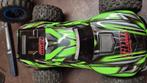 traxxas mini maxx, Ophalen of Verzenden, Zo goed als nieuw, Overige schalen, Auto offroad