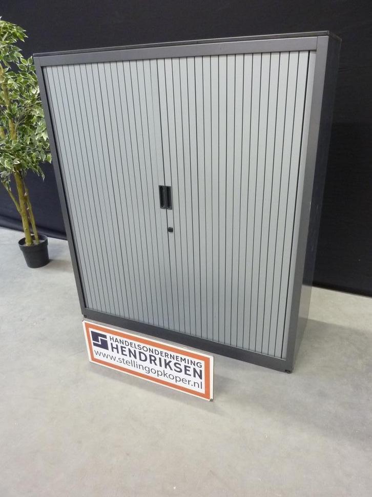 Zware nette kantoorkast / roldeurkast afm. 120x47x137cm kast, Huis en Inrichting, Kasten | Roldeurkasten en Archiefkasten, Gebruikt