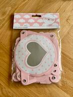 NIEUW letter guirlande baby meisje | roze, Verzenden, Nieuw
