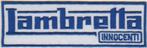 Lambretta Innocenti stoffen opstrijk patch embleem #4, Ophalen of Verzenden, Nieuw