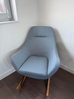 Schommelstoel Nebel, lichtblauwe stof, Ophalen, 75 tot 100 cm, Zo goed als nieuw, Stof