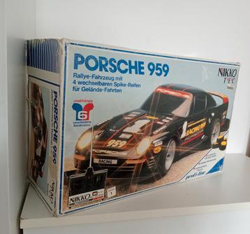 Vintage RC 1:10 Nikko Porsche 959 Tec beschikbaar voor biedingen