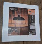 Hanglamp namaak Zuiver leren band wit Nieuw 2 stks lamp, Nieuw, Ophalen of Verzenden, Metaal, Minder dan 50 cm