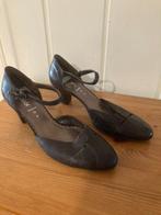 Bruine leren open pumps met hak van Gabor, maat 41 / G, Pumps, Bruin, Verzenden, Gabor