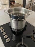 NIEUW- Pasta Pan Inzet t.b.v. Pan 24cm, Ophalen of Verzenden, Nieuw, Rvs, Pannenset