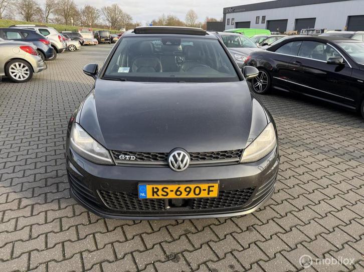 Volkswagen Golf 2.0 TDI GTD leer dak automaat, Auto's, Volkswagen, Bedrijf, Golf, ABS, Achteruitrijcamera, Airbags, Airconditioning