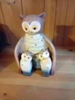 3 uilen van keramiek, Verzamelen, Ophalen of Verzenden, Zo goed als nieuw, Dier