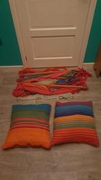 2 Hangmatten, inclusief kussens, Tuin en Terras, Hangmatten, Gebruikt, Opvouwbaar, Ophalen of Verzenden, Eenpersoons