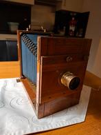 Antieke Houten Balg Camera, Ophalen of Verzenden, Voor 1940, Fototoestel