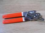Retro oranje Brabantia blikopener rvs jaren 70, Ophalen of Verzenden, Huis en Inrichting