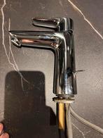 Grohe Wastafelkraan Eengreeps - Incl. Waste & Slangen, Ophalen, Gebruikt, Chroom, Wastafel