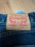 Levi strauss & co. Levi’s spijkerbroek 511, Ophalen, Zo goed als nieuw, Blauw, W33 - W34 (confectie 48/50)