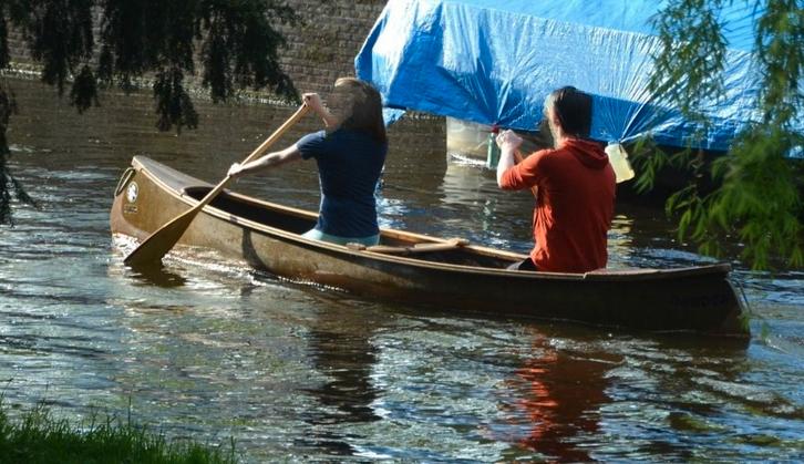 Gatz Dakota sportieve Canadese kano, Watersport en Boten, Kano's, Zo goed als nieuw, Canadese kano of Open kano, Ophalen