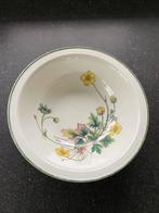 Vintage jaren 70 Wedgwood schaal "Florabunda" veldbloemen, Ophalen of Verzenden, Overige stijlen, Glas, Schaal of Schalen