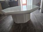 8 hoekige salon tafel Wit, Ophalen, Vierkant, 50 tot 100 cm, Minder dan 50 cm