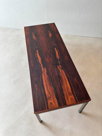 Midcentury design coffee table jaren 60 rosewood beschikbaar voor biedingen