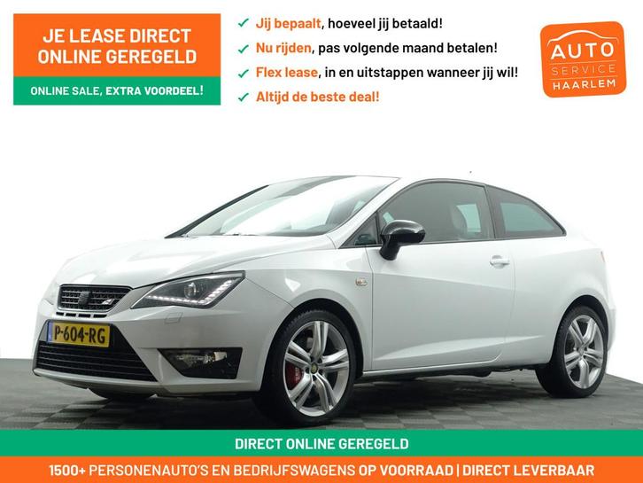 SEAT Ibiza SC 1.4 TSI Cupra 180PK Aut- Xenon Led, Navi, Clim, Auto's, Seat, Bedrijf, Te koop, Ibiza, ABS, Airbags, Airconditioning