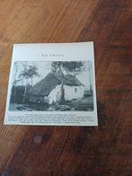 Knipsel hut Schrieversheide Heerlen 1909, Ophalen of Verzenden, Voor 1920, Knipsel(s)