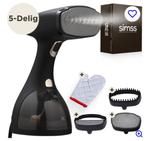 Simss - Kledingstomer  Stoomapparaat met 3 Opzetborstels, Ophalen, Zo goed als nieuw, Kledingstomer