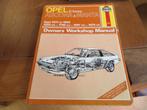 Haynes workshop Manual Opel Ascona B, Opel Manta B 1975-86, Ophalen of Verzenden