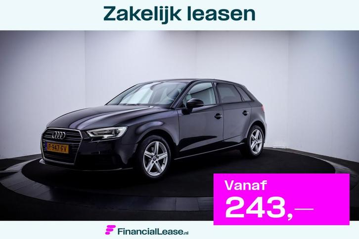 Audi A3 Sportback 30TFSI Pro Line XENON | NAVI | CLIMA | CRU, Auto's, Audi, Bedrijf, Lease, Financial lease, A3, ABS, Airbags