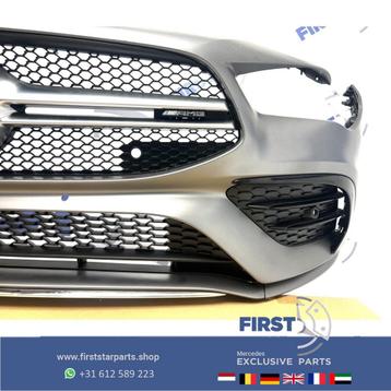 W118 C118 CLA 35 AMG SEMI-COMPLETE VOORBUMPER MAT GRIJS orig beschikbaar voor biedingen