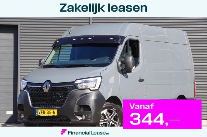Renault Master T35 2.3 dCi L1H2 135PK, CAMERA, CRUISE, ZONNE, Auto's, Bestelauto's, Bedrijf, Lease, Financial lease, 4x4, ABS