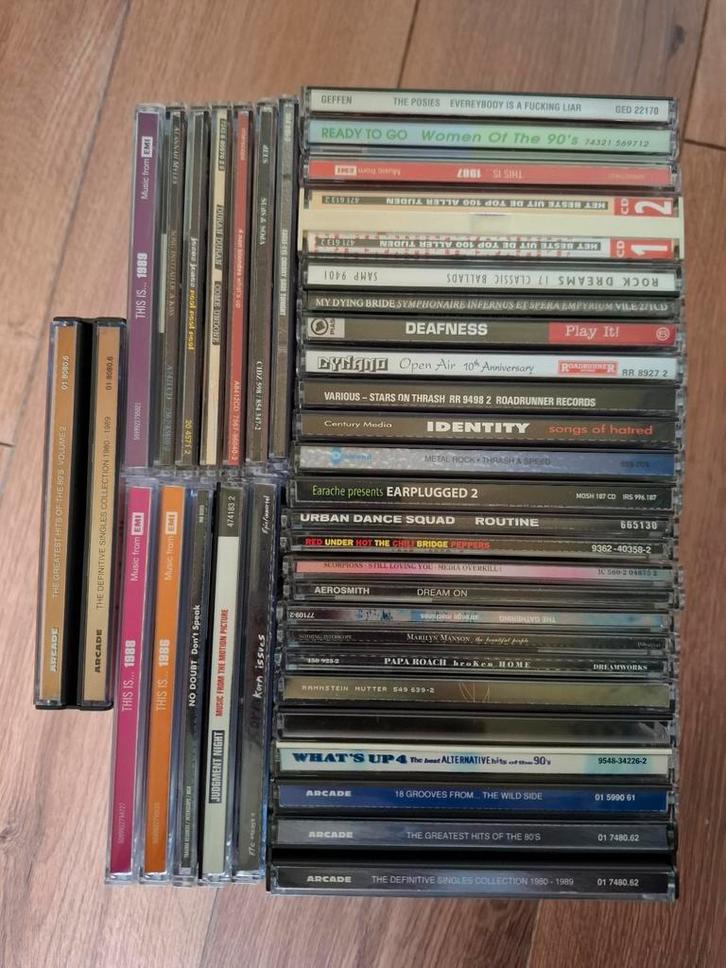 Kleine verzameling Rock, pop, trash cd's., Cd's en Dvd's, Cd's | Verzamelalbums, Zo goed als nieuw, Pop, Ophalen of Verzenden