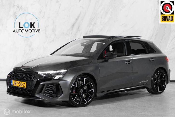 Audi RS3 2.5 TFSI RS3 quattro PANO|RSZITS|MATRIX|SFEER, Auto's, Audi, Bedrijf, Te koop, RS3, 4x4, ABS, Airbags, Airconditioning