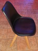 Kuipstoel 2 stuks grijs en zwart, Huis en Inrichting, Stoelen, Gebruikt, Twee, Ophalen, Hout