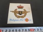sticker belgië leger luchtmacht belgian air force transparan, Verzamelen, Stickers, Ophalen, Zo goed als nieuw