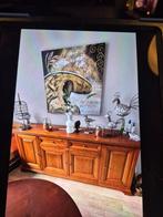 GRATIS af te halen dressoir en grote eethoek, Huis en Inrichting, Complete eetkamers, Ophalen, Gebruikt