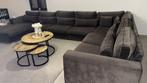 Velvet bruine bankstel, Antiek en Kunst, Antiek | Meubels | Stoelen en Banken, Ophalen of Verzenden