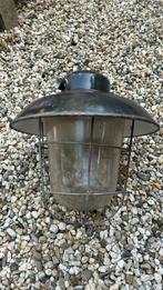Emaille brocante stal lamp, Ophalen, Overige materialen, Gebruikt, Netvoeding