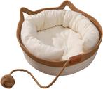 kattenmandje met oren + speeltouw, Dieren en Toebehoren, Kattenmanden, Ophalen of Verzenden, Nieuw