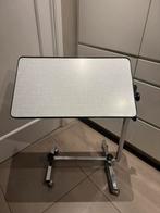 Flexibel laptoptafel bedtafel bedleestafel bijzettafel retro, Gebruikt, Metaal of Aluminium, 60 cm of meer, Rechthoekig