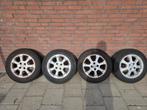 Opel Astra GG 15 inch aluminium velgen + gratis banden, Gebruikt, 15 inch, Velg(en), Ophalen of Verzenden