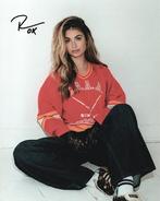 Foto Roxy Dekker met Handtekening Gesigneerd, Ophalen of Verzenden, Zo goed als nieuw, Foto of Kaart, Gesigneerd