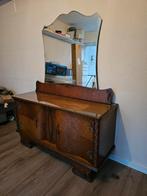 Antiek art deco kaptafel meubel met spiegel, Antiek en Kunst, Ophalen