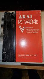 Akai remote control voor VHS recorders. NOS!, Audio, Tv en Foto, Afstandsbedieningen, Vhs, Ophalen of Verzenden, Zo goed als nieuw