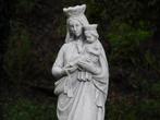 Beeld Maria met kind - vol steen - exclusief, Steen, ., Ophalen of Verzenden, .