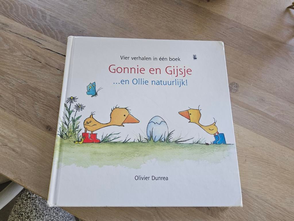 Gonnie en Gijsje ...en Ollie natuurlijk! - Olivier Dunrea, Ophalen of Verzenden, Zo goed als nieuw, Olivier Dunrea, Sprookjes