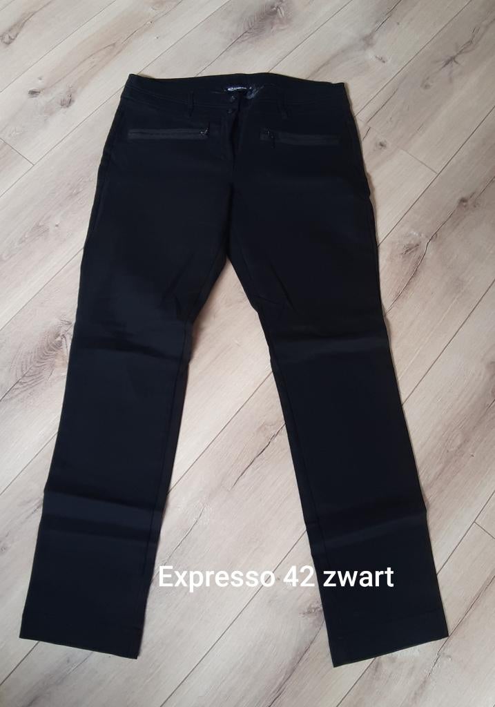 Zwarte broek van Expresso maat 42, Expresso, Zwart, Maat 42/44 (L), Ophalen of Verzenden