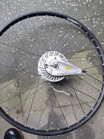 Voorwiel  met motor gazelle, Fietsen en Brommers, Fietsonderdelen, Ophalen, Gebruikt, Algemeen, Wiel