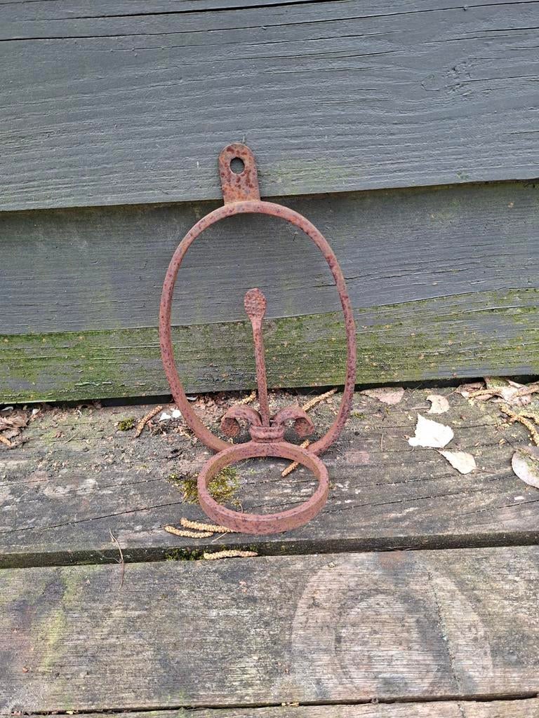 Gietijzeren plantenhanger, Tuin en Terras, Bloembakken en Plantenbakken, Ophalen of Verzenden