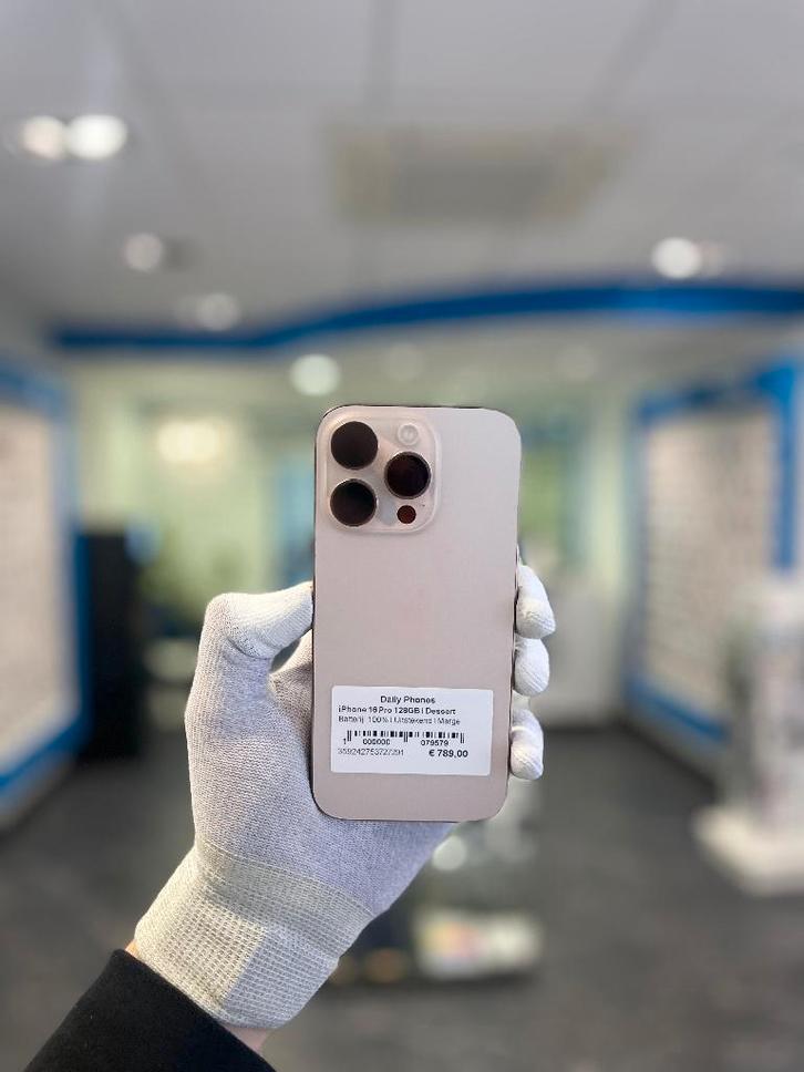 Zo goed als nieuw Apple iPhone 16 Pro 128GB, Telecommunicatie, Overige Telecommunicatie, Zo goed als nieuw, Ophalen of Verzenden