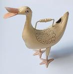 Decoratieve metalen gieter in de vorm van een eend, Ophalen of Verzenden