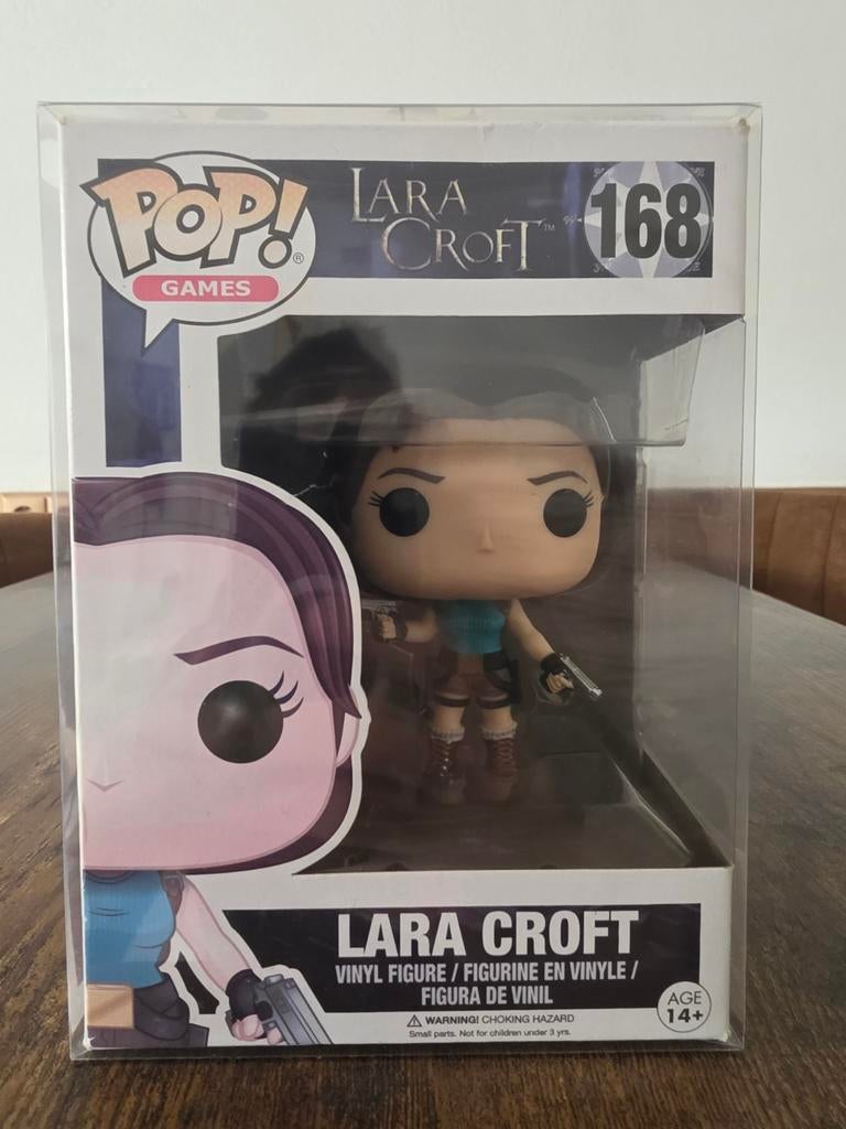 Funko Pop! Games Lara Croft 168, Ophalen of Verzenden, Zo goed als nieuw