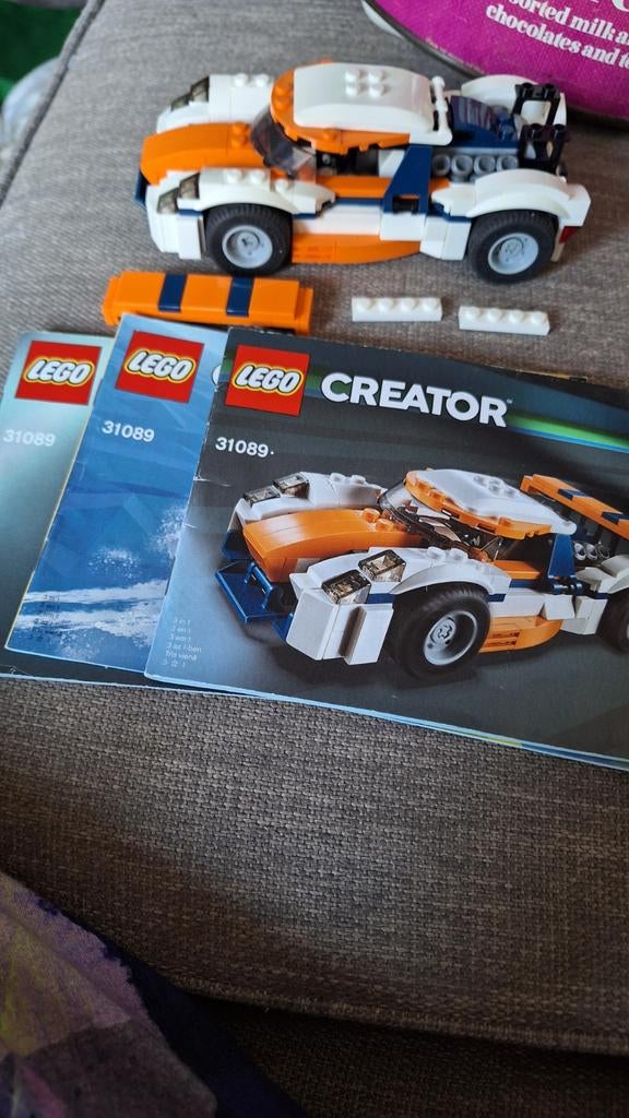 Lego Creator 31089 met 3 instructie boekjes., Ophalen of Verzenden, Zo goed als nieuw