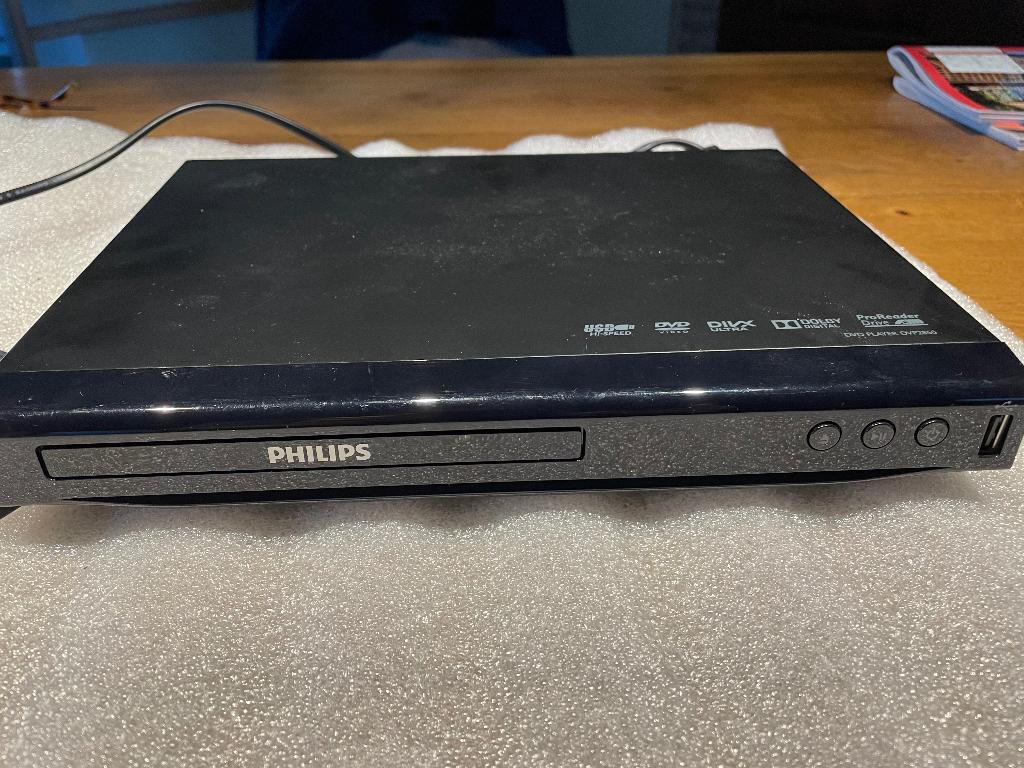 Philips DVD speler DVP2850/12, Ophalen, Gebruikt, Dvd-speler, Philips